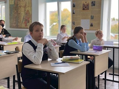 В Покровской гимназии состоялся профориентационный семинар для студентов университета
