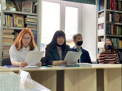 В Покровской гимназии состоялся профориентационный семинар для студентов университета
