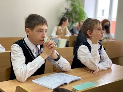 В Покровской гимназии состоялся профориентационный семинар для студентов университета