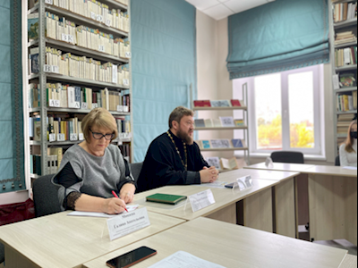 В Покровской гимназии состоялся профориентационный семинар для студентов университета