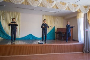 Гимназисты побывали в гостях у юных казаков
