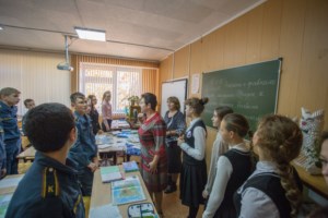 Гимназисты побывали в гостях у юных казаков