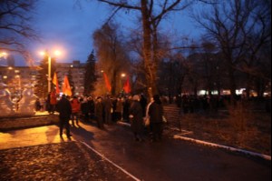 На митинге в Заводском районе Саратова за строительство храма выступило 150 человек