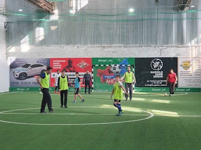Состоялся товарищеский футбольный матч между духовенством и семинаристами