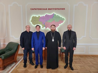 Митрополит Игнатий совершил Литургию Преждеосвященных Даров в Покровском соборе г. Саратова