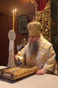 Божественная литургия в Духосошественском кафедральном соборе