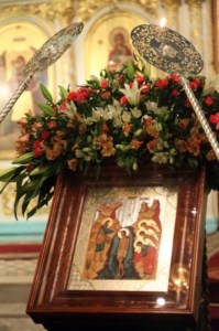 Всенощное бдение в Духосошественском кафедральном соборе