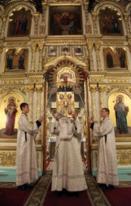 Всенощное бдение в Духосошественском кафедральном соборе