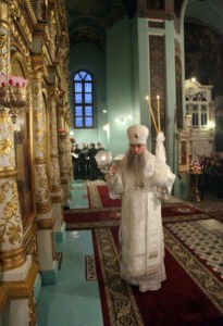 Божественная литургия и Великое освящение воды в Духосошественском кафедральном соборе
