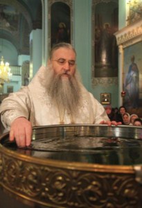 Божественная литургия и Великое освящение воды в Духосошественском кафедральном соборе