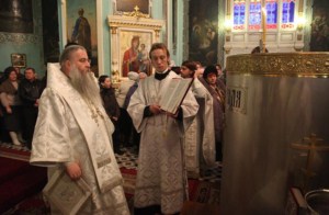 Божественная литургия и Великое освящение воды в Духосошественском кафедральном соборе