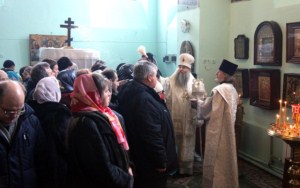 Божественная литургия и Великое освящение воды в Духосошественском кафедральном соборе
