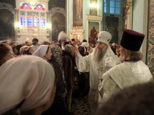 Божественная литургия и Великое освящение воды в Духосошественском кафедральном соборе