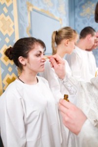 В Свято-Троицком соборе совершена Крещальная Литургия