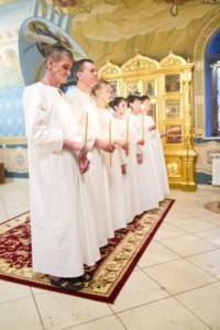 В Свято-Троицком соборе совершена Крещальная Литургия