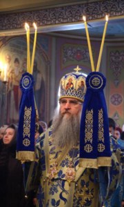 Божественная литургия в храме в честь Всех Святых, в земле Российской просиявших г. Саратова