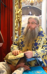Божественная литургия в храме в честь Всех Святых, в земле Российской просиявших г. Саратова