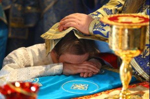 Божественная литургия в храме в честь Всех Святых, в земле Российской просиявших г. Саратова