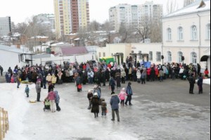 Детский зимний праздник в Покровском храме
