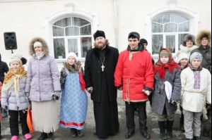 Детский зимний праздник в Покровском храме