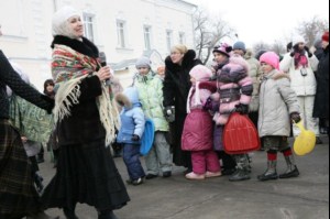 Детский зимний праздник в Покровском храме