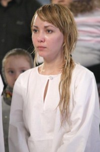 Крещальная Литургия в Свято-Троицком соборе Саратова