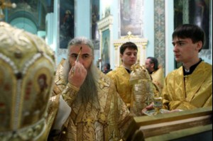 Всенощное бдение в Духосошественском кафедральном соборе Саратова