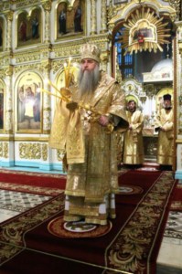 Всенощное бдение в Духосошественском кафедральном соборе Саратова