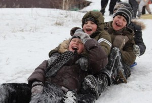 Празднование Масленицы в Георгиевском храме Саратова