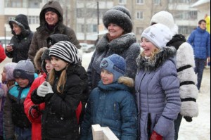 Празднование Масленицы в Георгиевском храме Саратова
