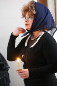 Великое повечерие с чтением покаянного канона преподобного Андрея Критского в Свято-Троицком кафедральном соборе Вольска