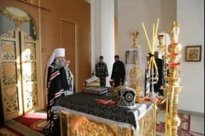Литургия Преждеосвященных Даров в Свято-Троицком кафедральном соборе Вольска