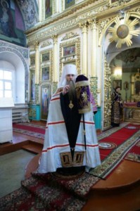 Всенощное бдение в Свято-Троицком соборе Саратова