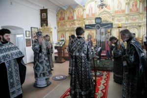Пассия в храме в честь Рождества Христова Вольска