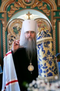 Божественная литургия в храме во имя преподобного Сергия Радонежского п. Сергиевский Саратовского района
