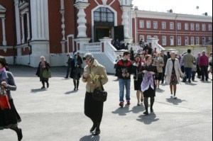 Божественная литургия в храме в честь Покрова Пресвятой Богородицы Саратова