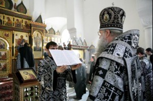 Литургия Преждеосвященных Даров в храме в честь иконы Божией Матери «Утоли моя печали» Саратова