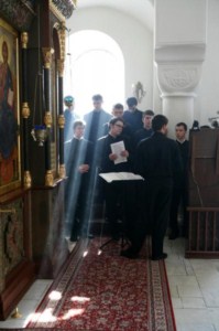 Литургия Преждеосвященных Даров в храме в честь иконы Божией Матери «Утоли моя печали» Саратова