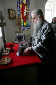 Литургия Преждеосвященных Даров в храме в честь иконы Божией Матери «Утоли моя печали» Саратова