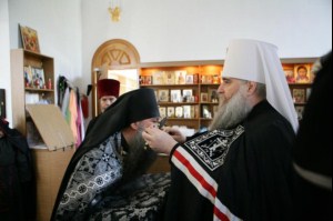 Литургия Преждеосвященных Даров в Свято-Алексиевском женском монастыре Саратова