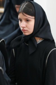 Литургия Преждеосвященных Даров в Свято-Алексиевском женском монастыре Саратова