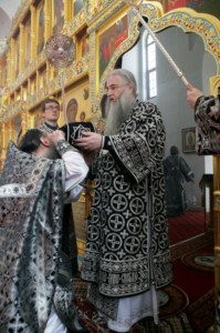 Литургия Преждеосвященных Даров в Свято-Алексиевском женском монастыре Саратова