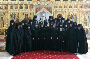 Литургия Преждеосвященных Даров в Свято-Алексиевском женском монастыре Саратова