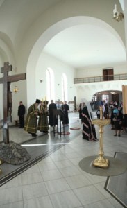 Богослужение Царских часов в Свято-Никольском мужском монастыре г. Саратова