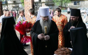 Божественная литургия в Спасо-Преображенском храме Балашова