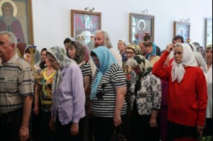 Божественная литургия в Спасо-Преображенском храме Балашова