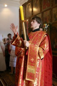 Божественная литургия в Спасо-Преображенском храме Балашова