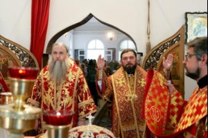 Божественная литургия в Спасо-Преображенском храме Балашова