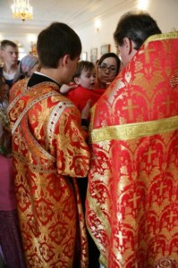 Божественная литургия в Спасо-Преображенском храме Балашова