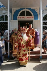 Божественная литургия в Спасо-Преображенском храме Балашова